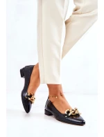 Kožené lodičky z kůže Černe model 21572557 - Boto