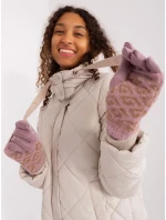 Rukavice AT RK 2310.61 tmavoružová