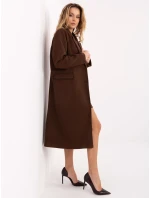 Płaszcz IT PL model 21755231 ciemny brązowy - FPrice