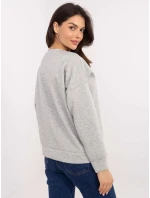 Mikina MI BL M6098.05P sivá Mikina MI BL M6098.05P sivá
