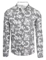 Dstreet DX2262 pánska sivá košeľa