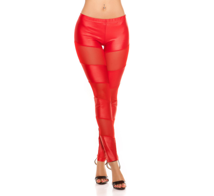 Sexy Koucla leggings with net-applications