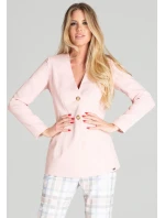 Dámske sako M694 ružové - Figl