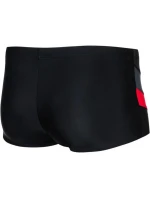 Pánske plavecké šortky Aron M.16 black-red - Aqua Speed