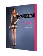 Dámske sieťované samodržiace pančuchy Gabriella Erotica 151 641