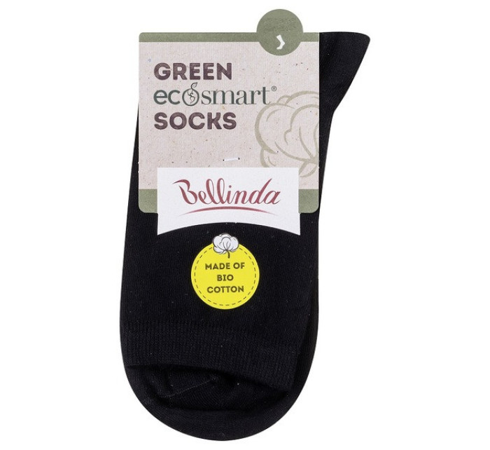 Dámske ponožky z bio bavlny GREEN EcoSMART LADIES SOCKS - Bellinda - čierna