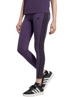 Dámské legíny Essentials 3Stripes Cotton purple model 21465365 dámské - ADIDAS