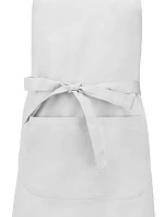 Kariban K 890 Zástera s náprsenkou „Sommelier“ 20.K890 biela