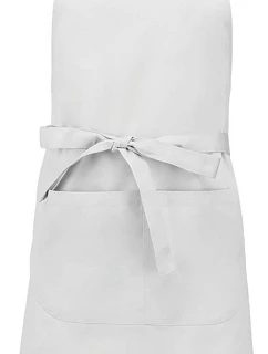 K 890 Zástěra s laclem  white model 22435316 - Kariban