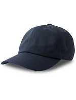 Atlantis Headwear Dad Hat-S 6-panelová bejzbalová čiapka 33.0242 tmavomodrá Atlantis Headwear Dad Hat-S 6-panelová bejzbalová čiapka 33.0242 tmavomodrá