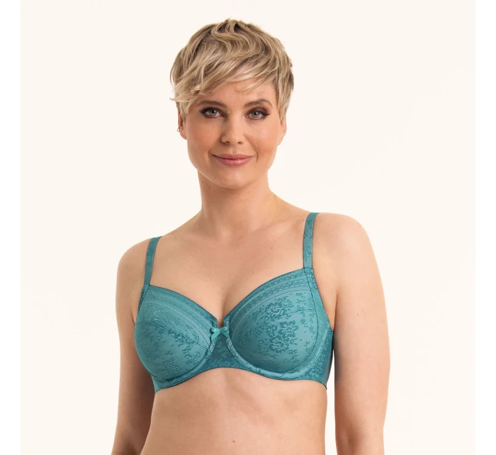 Podprsenka s kosticami Fleur 5653 light emerald - RosaFaia