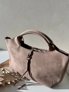 Taška z eko semiše Taupe model 21808559 - Boto