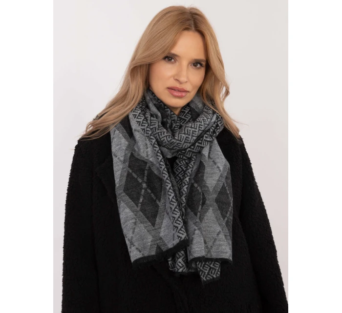 Chustka AT CH model 20692105 szaro czarny - FPrice Chustka AT CH model 20692105 szaro czarny - FPrice