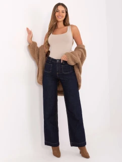 Nohavice D80018BB62456D298 navy blue