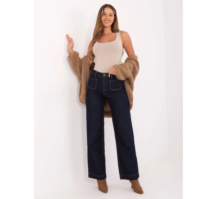 Spodnie model 21314515 granatowy - FPrice