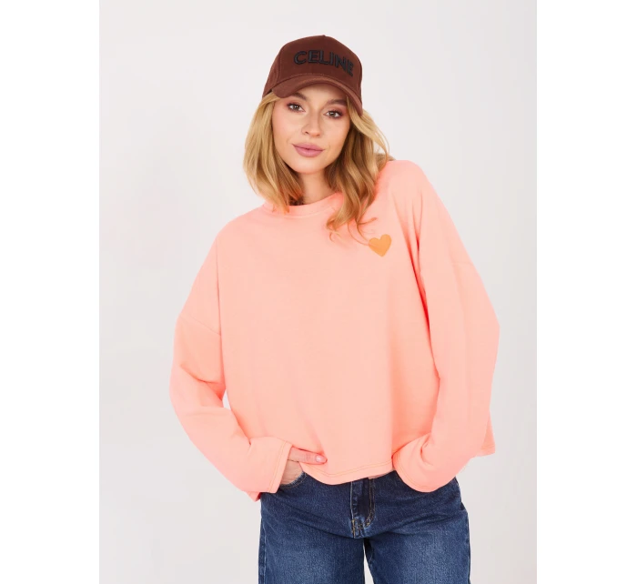 Mikina MJ BL Q2101.84 fluo orange