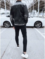 Pánska džínsová bunda čierna FashionStreet TX4719