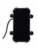 Držiak a nabíjačka telefónu FreedConn MC7C + držiak na rám hlavy BM2R