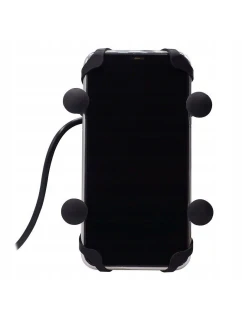 Držiak a nabíjačka telefónu FreedConn MC7C + držiak na rám hlavy BM2R