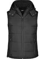 JN Dámská prošívaná vesta s kapucí 02. black model 22494829 - Daiber JN Dámská prošívaná vesta s kapucí 02. black model 22494829 - Daiber