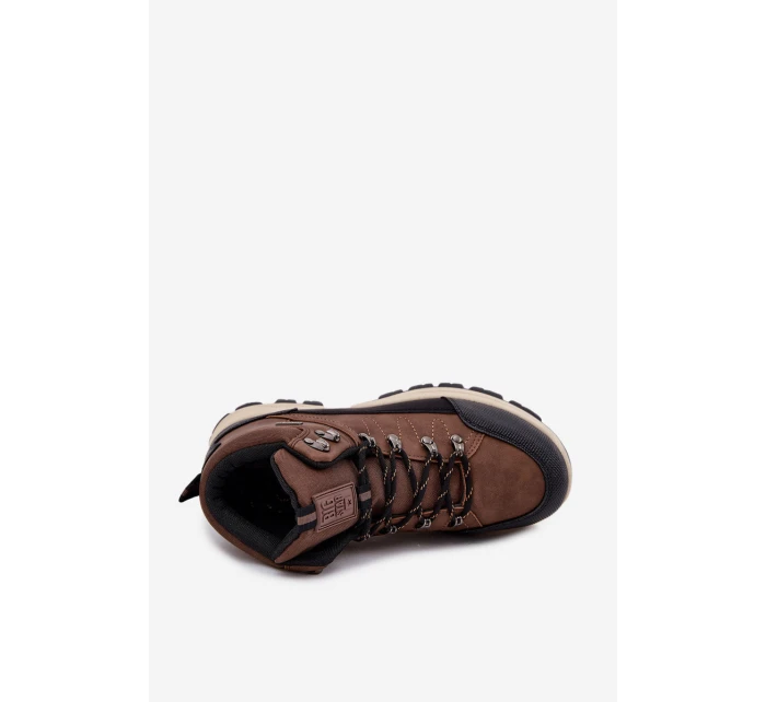 Buty Trekkingowe Męskie Big Star SS174049 Brązowe
