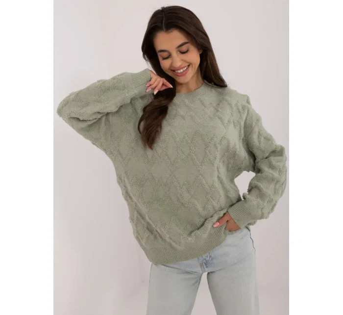 Jumper AT SW 2361.61 pistáciový