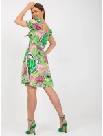 Šaty DHJ SK 15836.51 svetlozelená