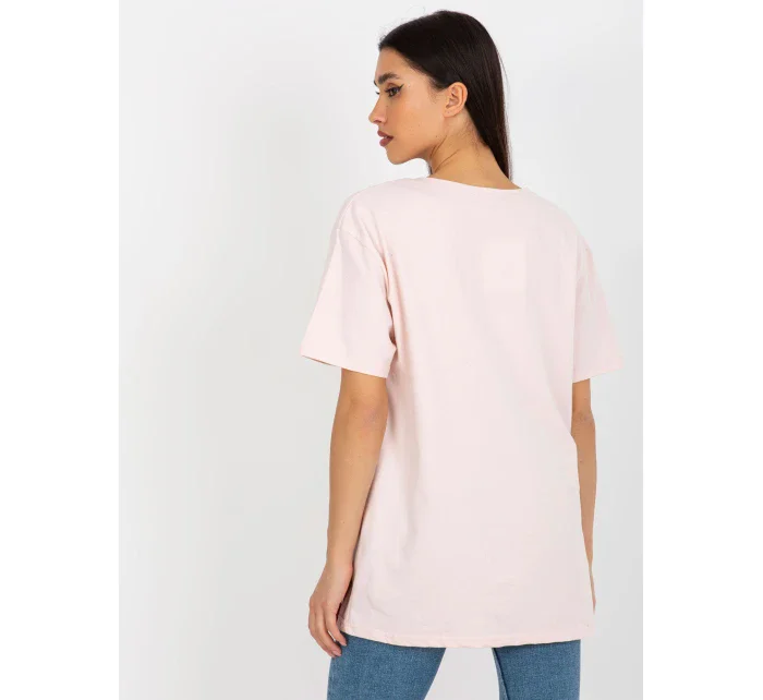 Tričko EM TS 527 2.60P svetlo ružové