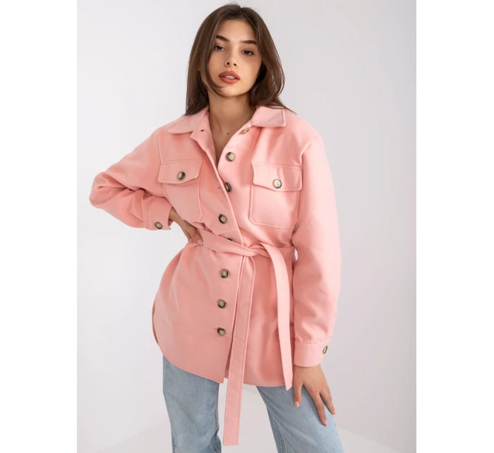 Košeľa LK KS 508481.88 svetlo ružová