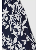 Dámske šaty MOODO - tmavomodré, kvetinový vzor