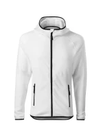 Direct stretch fleece pánske biele