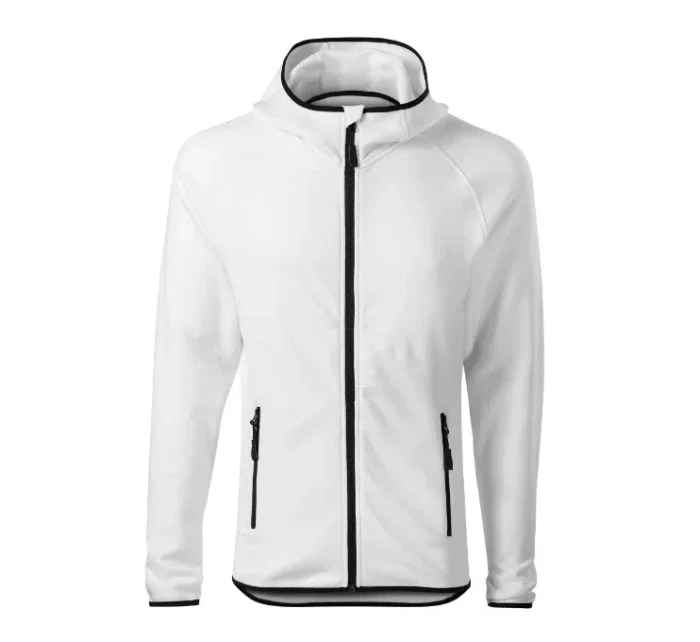 Direct stretch fleece pánske biele