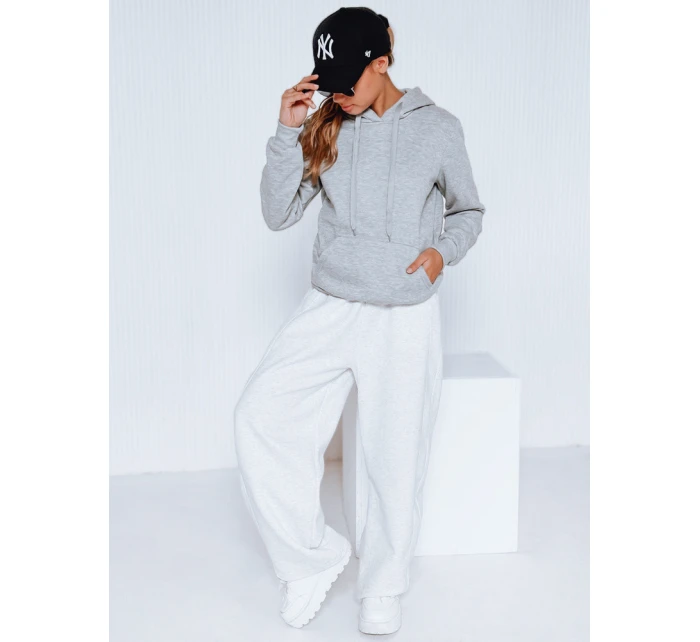 Dámska mikina BASIC sivá BY0155 Dámska mikina BASIC sivá BY0155