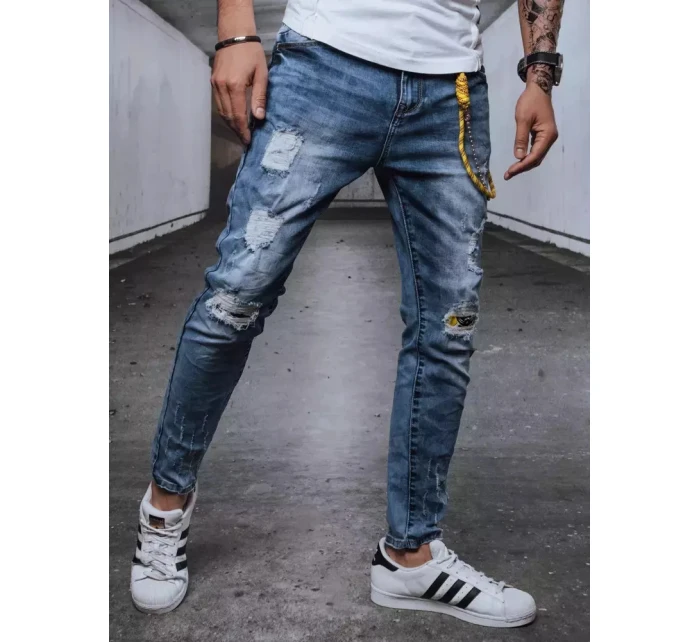 Pánské modré džínové kalhoty Dstreet model 21964700 - FashionStreet Pánské modré džínové kalhoty Dstreet model 21964700 - FashionStreet