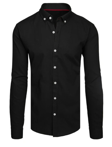 Pánská elegantní košile černá Dstreet model 21989373 - FashionStreet