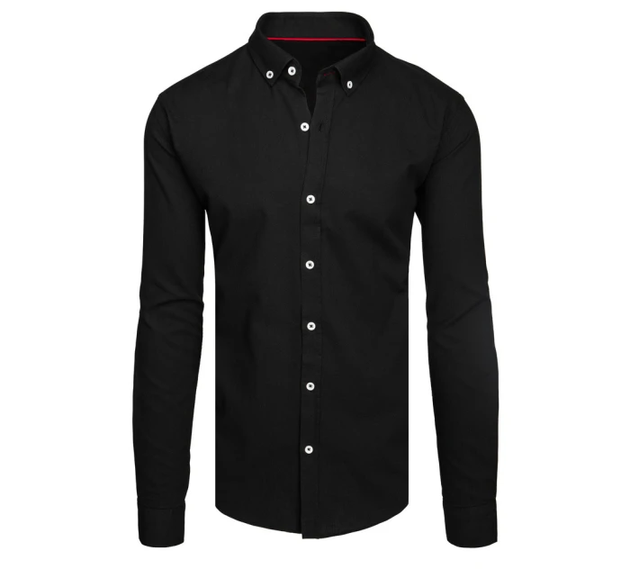 Pánská elegantní košile černá Dstreet model 21989373 - FashionStreet