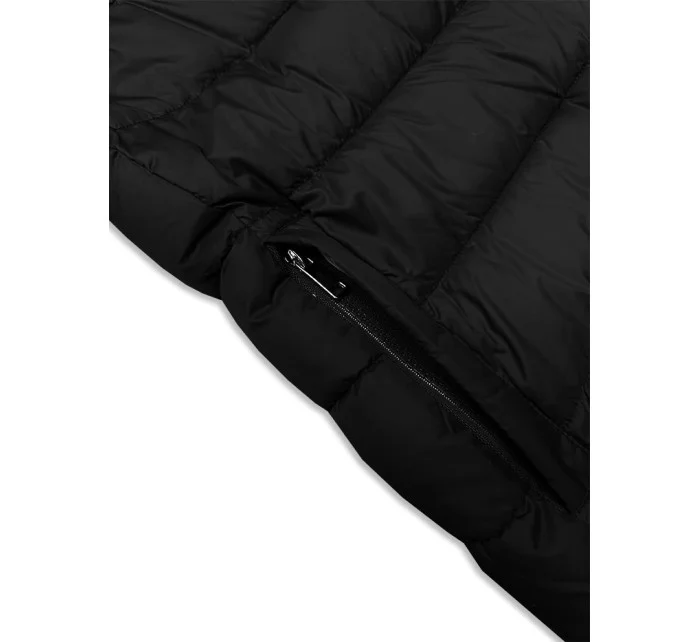 długa kurtka zimowa damska czarna model 21247824 - Libland