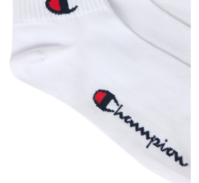 Champion 3ks štvrťročné ponožky U20099 WW001