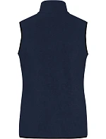 Daiber JN 1309 Dámska fleecová vesta 02.1309 tmavomodrá/čierna