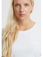 NM 006 dámský crop top white model 22443163 - New Morning Studios