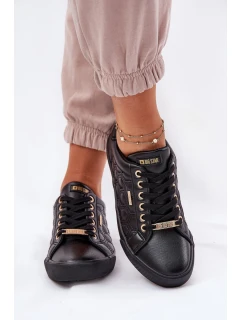 Trampki Damskie Z Eko Skóry Big Star RR274323 Czarne