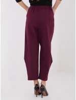 IT SP nohavice FL8557.46 burgundy