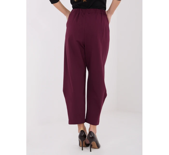 IT SP nohavice FL8557.46 burgundy