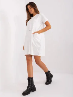Dámske šaty RV SK 8723.89P Ecru - FPrice