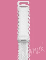 Látkové popruhy 10 mm nude - Julimex