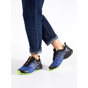 Luxusní  trekingové boty dámské modré