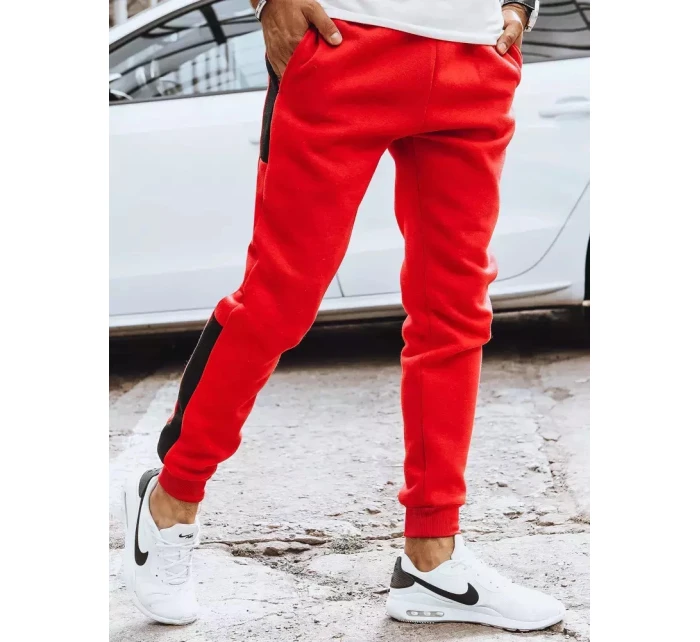 FashionStreet červené pánske tepláky UX3730 FashionStreet červené pánske tepláky UX3730