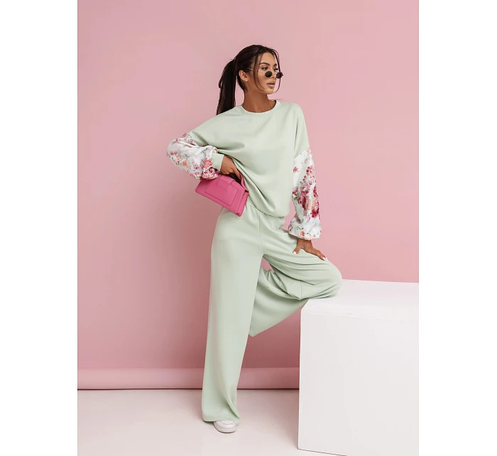 Ležérní souprava s rukávy a širokými nohavicemi model 22049180 - Moon