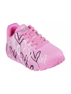 Boty x Uno Lite Metallic Love Jr model 21107542 - Skechers