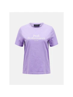 Koszulka Peak Performance W Original Tee fioletowy